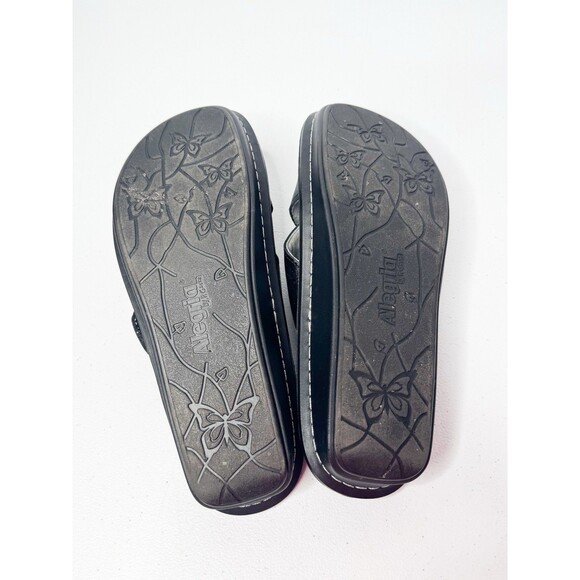 Alegria Vanya Sandal Women’s US 9–9.5 EU 40 Black Leather Adjustable VYA-7409 - Picture 12 of 12